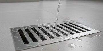Banyo ızgarasına yarım bardak dökün kötü koku ve tıkanıklık gidiyor