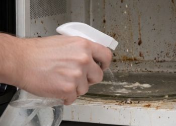 Mikrodalgadaki inatçı kir ve yağları hızlıca temizleyen pratik yöntem