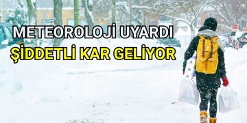 Şiddetli kar uyarısı: Meteoroloji il il duyurdu